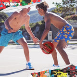 AND1 Fantom Rubber Basketball: Official Regulation Size 7 (29.5 inches) Rubber Basketball - Deep Channel Construction Streetball, Made for Indoor Outdoor Basketball Games