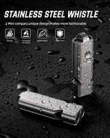 TISUR Loud Emergency Whistles,130db+ Lifeguard Safety Whistle Keychain for Surviva Camping Hiking dog whistle