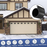 Garage Door Seal P Bulb – 16.5ft Flexible Weatherproof TPE Seal for Single-Channel Doors, Easy DIY Installation, Extreme Temperature Protection, Prevents Drafts, Noise Reduction, Saves Energy