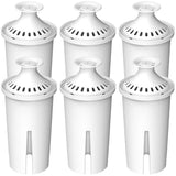 Max Strength Pro Water Filter Replacement for Brita® Pitchers & Dispensers, Classic OB03, Mavea® 107007, 35557 & More, NSF Certified Water Pitcher Filter, 1 Year Supply, Fits Brita & Mavea, 6 Count