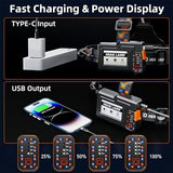 Rechargeable Headlamp High Lumens, Super Bright LED Head Lamp with Motion Sensor, 5 Modes, IPX7 Waterproof, 125° Adjustable, Zoomable Headlight for Adults, Camping, Cycling, Running