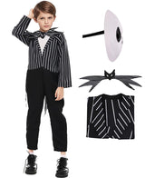 LOKI Helmet Skeleton Costume for Kids Boys Nightmare Jumpsuit and Mask Outfits Christmas Halloween Cosplay 3-12 Years