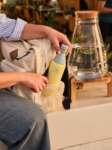 STANLEY All Day Slim Bottle 20-34 OZ | Twist off Lid with Leakproof Seal | Slim Design for Travel & Gym | Insulated Stainless Steel | BPA-Free