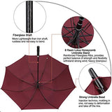 G4Free 47/54/62/68 Inch Automatic Open Golf Umbrella Oversize Extra Large Double Canopy Vented Windproof Waterproof Stick Umbrellas