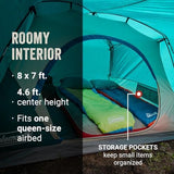 Coleman Skydome Tent with Full-Fly Weather Vestibule