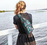 G4Free RFID Sling Bag Crossbody Backpack Small Chest Shoulder Bag Hiking Outdoor