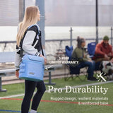 Coleman Pro 16-Can Premium Soft Cooler Lunchbox, Fully Insulated Lid & Body Stays Cold up to 30 Hours