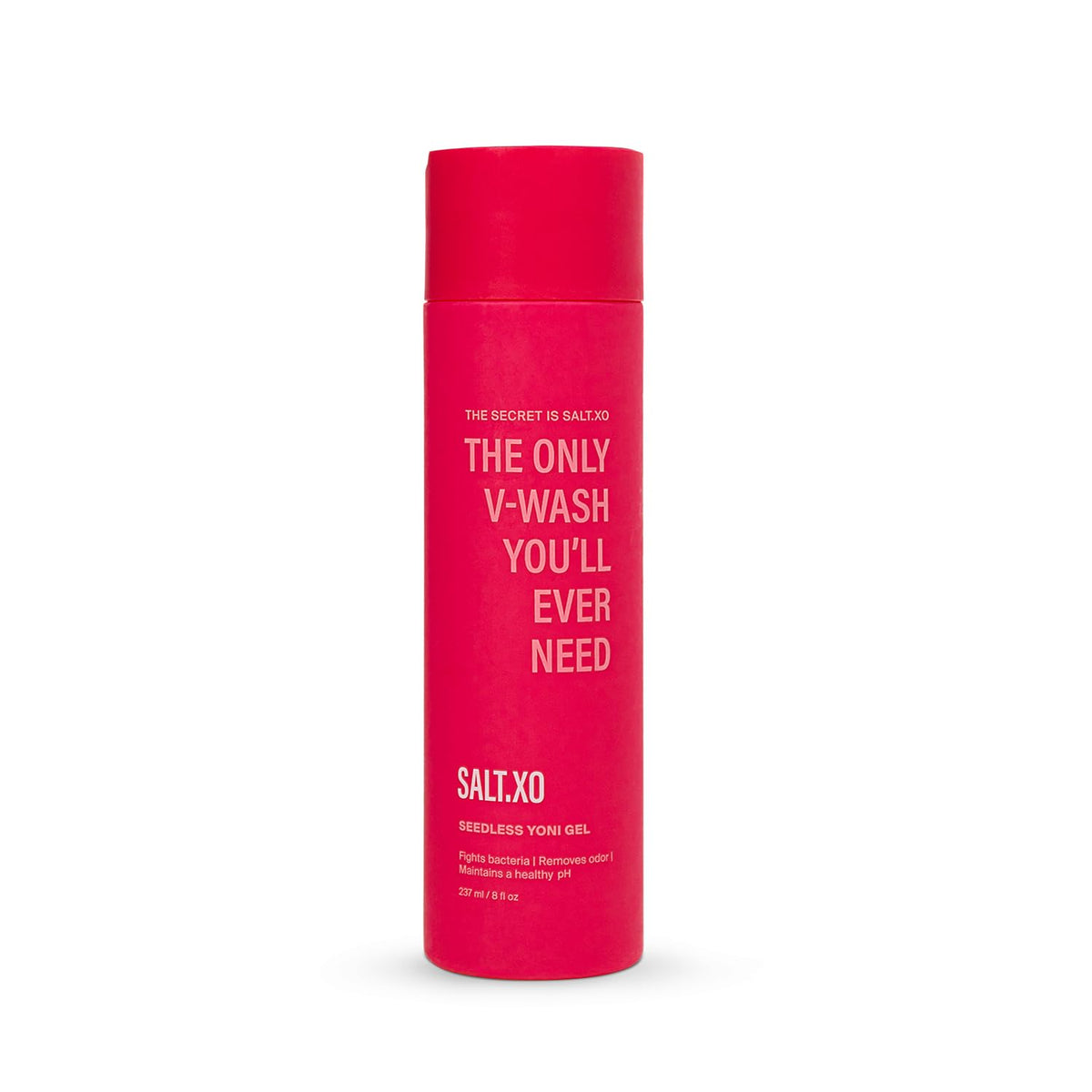 salt.xo Seedless Yoni Gel Wash, Feminine Wash, Cucumber Aloe, 8 Fl Oz