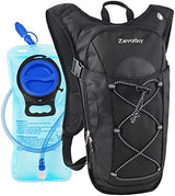 Zavothy Hydration Backpack with 2L Hydration Bladder Water Backpack for Hiking Hydration Pack for Running Cycling Hiking