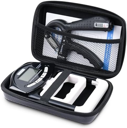 Handeful Grip Strength Tester Trainer - Dynamometer Handgrip Measurer Meter, Handheld Strengthener Exerciser for Sports, School, and Home Use (198Lbs / 90Kgs)