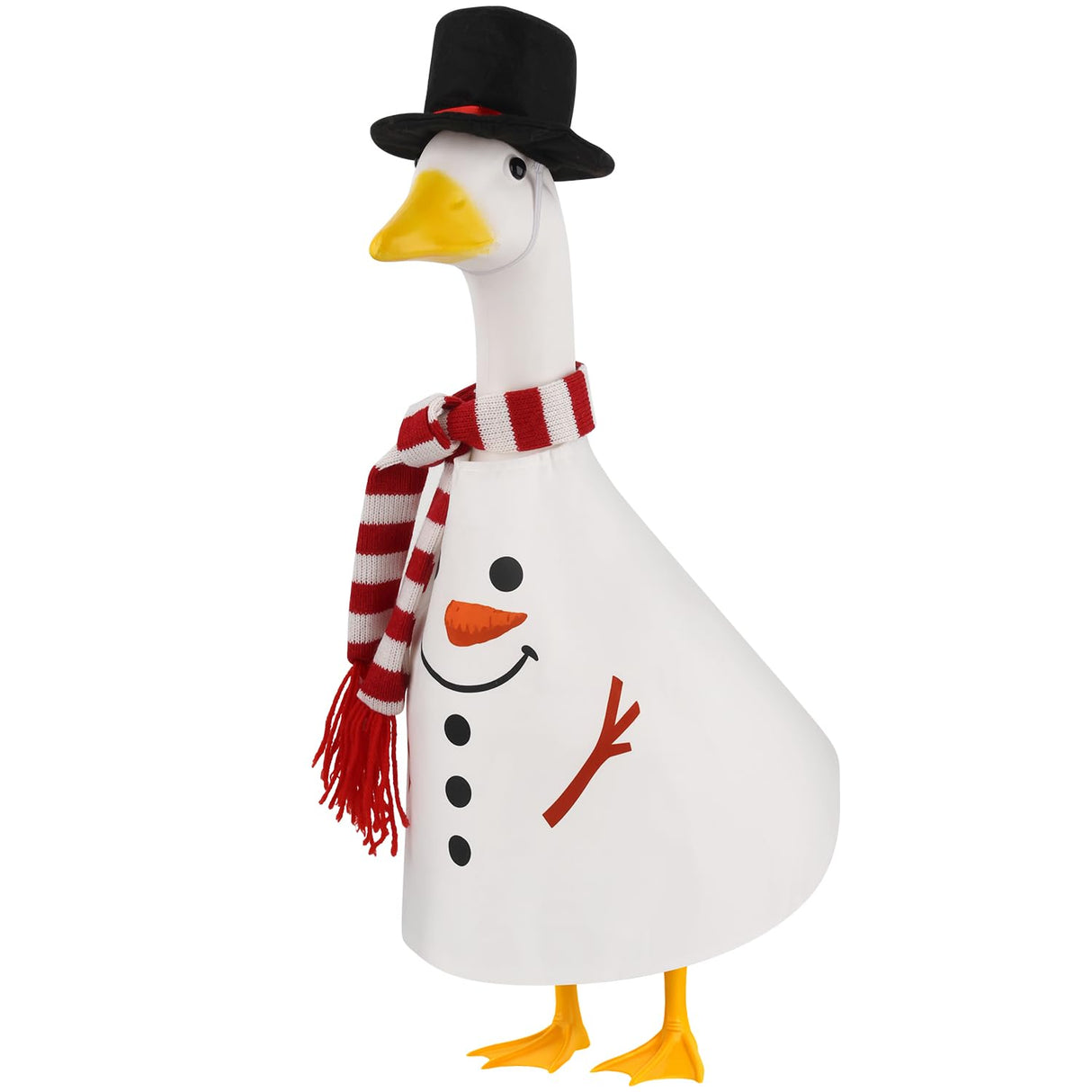 Christmas Goose Outfit Winter Snowman Goose Costume for Outdoor Decor