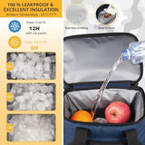 Tactical Backpack Cooler,Lunch Backpack for Men Adults Work with Handle，Soft Cooler Backpack Insulated Waterproof Leak Proof