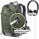 40L Waterproof Lightweight Hiking,Camping,Travel Backpack for Men Women