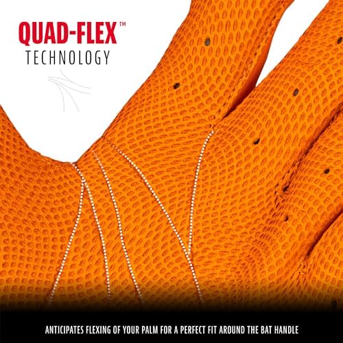 Franklin Sports MLB Baseball Batting Gloves - CFX Pro Adult + Youth Batting Glove Pairs - Baseball + Softball Batting Gloves - Multiple Sizes + Colors