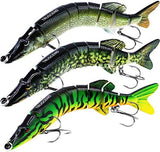 TRUSCEND Swimmax for Freshwater and Saltwater, Lifelike Fishing Lures for Bass Trout Crappie Walleye Pike Bluegill Salmon, Swimbait for Bass Fishing, Amazing Fishing Gear Gifts for Family Fishing