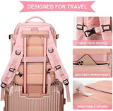 WONHOX Large Travel Backpack Carry on Flight Approved Laptop Work Business Backpack for Women Men Mochila de Viaje