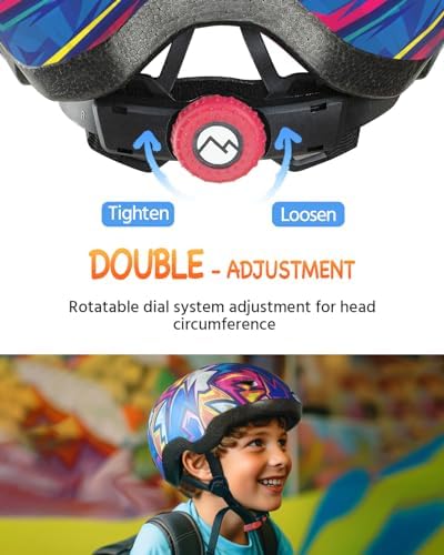MOUNTALK Kids/Toddler Bike Helmet for Infant/Baby to Children 1/2/3/4/5/6/7/8 Years Old, Kids Helmets Ages 5-8/8-14,Skateboard Helmets for Youth Boys and Girls