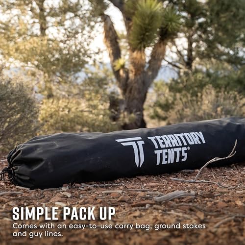 Territory Tents® Jet Set Privacy Shower Tent, Jet Set Framework, No Assembly, Camp Shower, Camp Restroom, Privacy Tent Shower, 78” x 62” x 62”, PT100DB