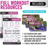 Resistance Bands for Working Out with Workout Bands Guide. 4 Booty Bands for Women Men Fabric Elastic Bands for Exercise Bands Resistance Bands for Legs Bands for Working Out Hip Thigh Glute Bands Set