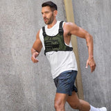 Outdoor Sports Chest Bag for Men, Chest Vest Holster Fits Most Pistols, EDC Travel Chest Pack for Running, Hiking