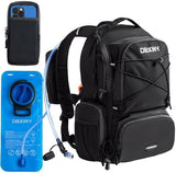 22L Hydration Backpack with Water Bladder, Water Backpack Insulated Hydration Pack for Hiking Running Cycling Festival for Men & Women