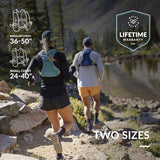 Water Buffalo Hydration Running Vest - Quiver Hydration Vest - Running Hydration Vest with Dual Water Bottles - Lightweight Water Backpack for Running,