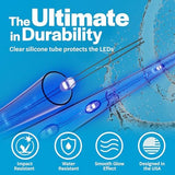 Brightz WheelBrightz LED Bike Wheel Lights - 2025 Edition with Superior Straps & LED-Weatherproof Shield! 14 Colors - Unmatched Durability, Visibility & 48+ Hours of Dazzling Illumination