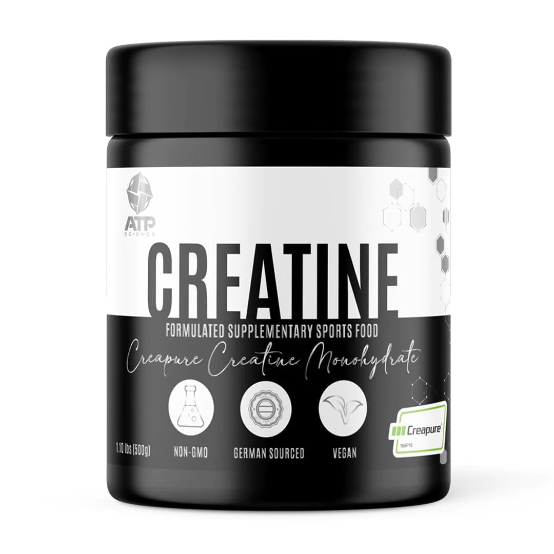 2 Pack ATP Science Creatine Monohydrate 500g