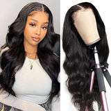 Hedy Body Wave Lace Front Wigs Human Hair Pre Plucked with Baby Hair Glueless 180% Density 10A Lace Closure Wigs for Black Women Natural Color 22 inch