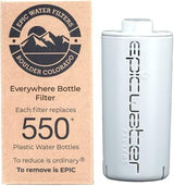 Epic Everywhere Bottle Filter Complete Filter | 1-Pack | 75 Gallon Total Filter Life | 3-4 month Supply | Compatible with all Epic Water Bottles | Replaces Everyday and Outdoor
