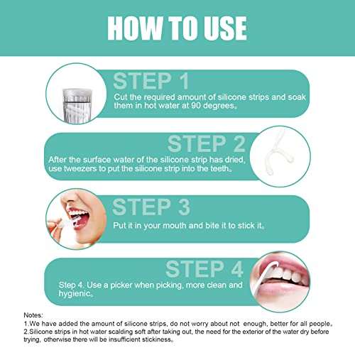 YAFIYGI Snap on Veneers Teeth for Women Small, Dentures with Missing Teeth Clip on Veneers for Men, Snap on Smile Comfort Confident Cover The Imperfect Teeth (3 Pairs)