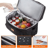 Lifewit Large Cooler Bag Insulated Lunch Bag Lightweight Portable Cool Bag Double Layer for Picnic, Beach, Work, Trip