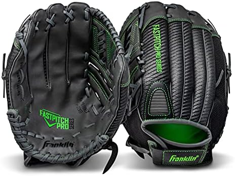Franklin Sports Girls Softball Glove-Women's Windmill Fastpitch+Slowpitch Softball Glove-Right and Left Hand-Adult