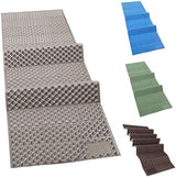 REDCAMP Foldable Foam Camping Pads for Sleeping, Waterproof Closed Cell Foam Camping Sleeping Pad - Ultra-Lightweight for Hiking & Backpacking, R-2.1 Insulated, Royal Blue/Grey/Green/Brown/Khaki
