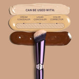 Anisa Beauty Angled Concealer Brush | Precision Application for Seamless Concealer Coverage | Vegan, Cruelty-Free, and Sustainably Made | Ideal for Under Eyes and Targeted Areas |Soft, Synthetic Fiber