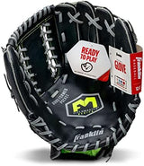 Franklin Sports Baseball + Softball Gloves - Field Master Adult + Youth Baseball + Softball Gloves - Right Hand + Left Hand Gloves - Infield + Outfield Mitts - Multiple Sizes + Colors