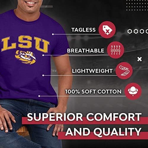 Campus Colors NCAA Adult Gameday Cotton T-Shirt