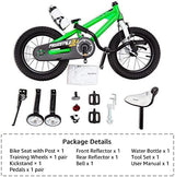 RoyalBaby Kids Bike EZ Freestyle Training Free Balance to Pedal Easy Learning Bicycle, 12-18 Inch for Toddlers to Big Kids