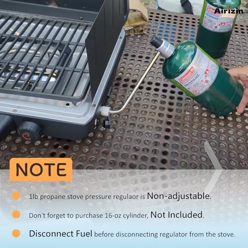 Propane Regulator Adapter Replacement for Ozark Trail 2 Burner Propane Camping Stove GCT2220W,Ozark Trail Camp Stove Regulator