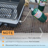 Propane Regulator Adapter Replacement for Ozark Trail 2 Burner Propane Camping Stove GCT2220W,Ozark Trail Camp Stove Regulator