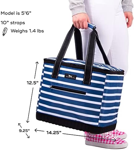 SCOUT The Stiff One - Large, Soft, Lightweight, Insulated Cooler with Hard Bottom, Beach, Family, Travel, Picnic Cooler