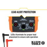 Klein Tools MM325 Multimeter, Digital Manual-Ranging 600V AC/DC Voltage Tester, Tests Batteries, Current, Resistance, Diodes, and Continuity