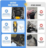 24 Spikes Crampons for Shoes, Anti Slip Ice Cleats for Shoes and Boots, Traction Ice Snow Grip with Stainless Steel Spikes and Silicone Men Women for Hiking, Walking, Climbing, Jogging,Fishing