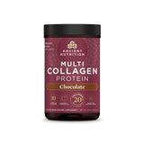 Ancient Nutrition Collagen Peptides Powder, Multi Collagen Protein, Women & Men, Vitamin C, Probiotics, Hydrolyzed Collagen, Supports Skin, Joints, Gut Health, Chocolate, 24 Servings
