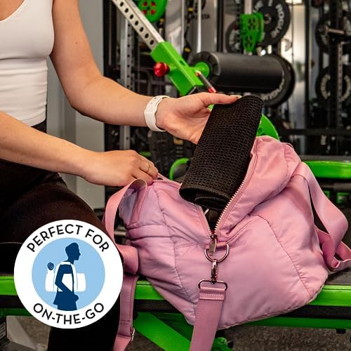 S&T INC. Microfiber Gym Towels, Yoga Towel for Home and Gym Bag, 16 Inch x 27 Inch, 6 Pack