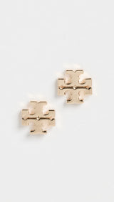 Tory Burch Women's Kira 8mm Stud Earrings, Tory Gold, One Size