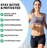 3D Pedometer for Walking, Simple Step Counter with Large Digital Display, Step Tracker with Removable Clip Lanyard, Accurately Track Steps for Men Women Kids Adults Seniors