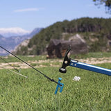 8 Pack Tent Stakes Heavy Duty 12 inch Steel Tent Pegs for Camping Unbreakable and Inflexible