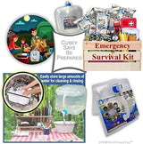 WaterStorageCube BPA Free Collapsible Water Container with Spigot, Camping Water Storage Carrier Jug for Outdoors Hiking Backpack & Survival Kit, Foldable Portable Water Canteen 1.3/2.6/5.3 Gallon