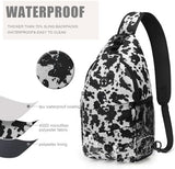 Crossbody Bags for Women Men Trendy Sling Bag Bakpack Casual Chest Bag with Convertible Shoulder Strap